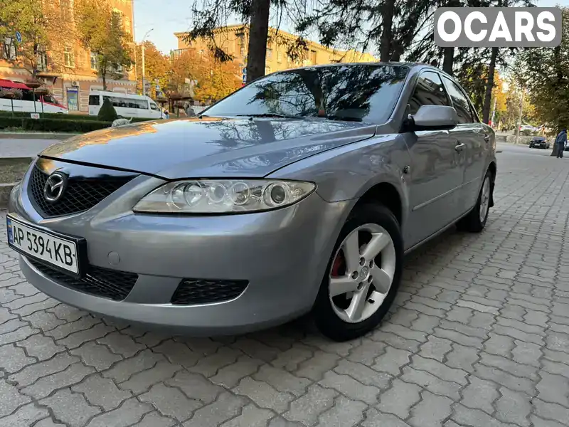 Седан Mazda 6 2004 2 л. Автомат обл. Запорожская, Запорожье - Фото 1/15