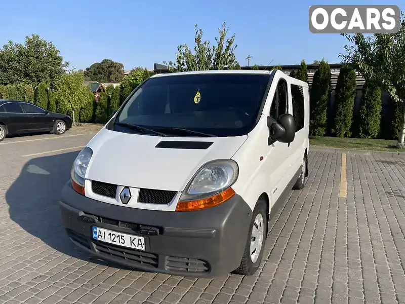 Мінівен Renault Trafic 2003 1.87 л. Ручна / Механіка обл. Київська, Біла Церква - Фото 1/21