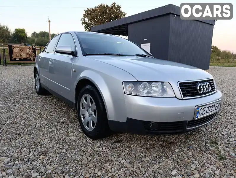 Седан Audi A4 2002 1.9 л. Ручная / Механика обл. Черновицкая, location.city.banyliv_pidhirnyi - Фото 1/16