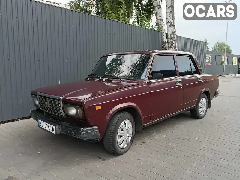 Седан ВАЗ / Lada 2107 2005 1.5 л. обл. Полтавська, Миргород - Фото 1/11