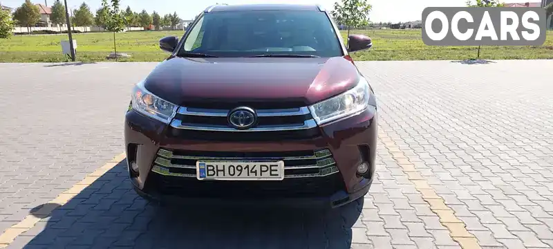 Позашляховик / Кросовер Toyota Highlander 2019 3.46 л. Автомат обл. Одеська, Одеса - Фото 1/21