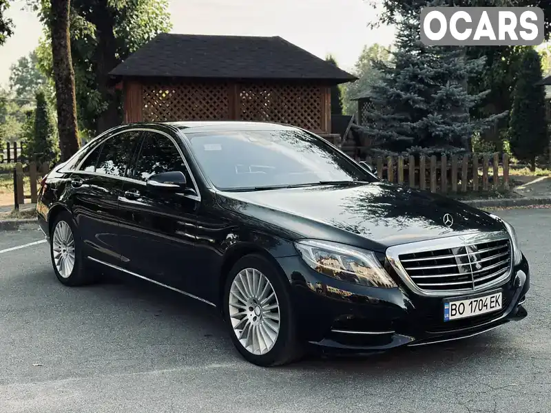 Седан Mercedes-Benz S-Class 2014 3 л. Автомат обл. Тернопільська, Тернопіль - Фото 1/21