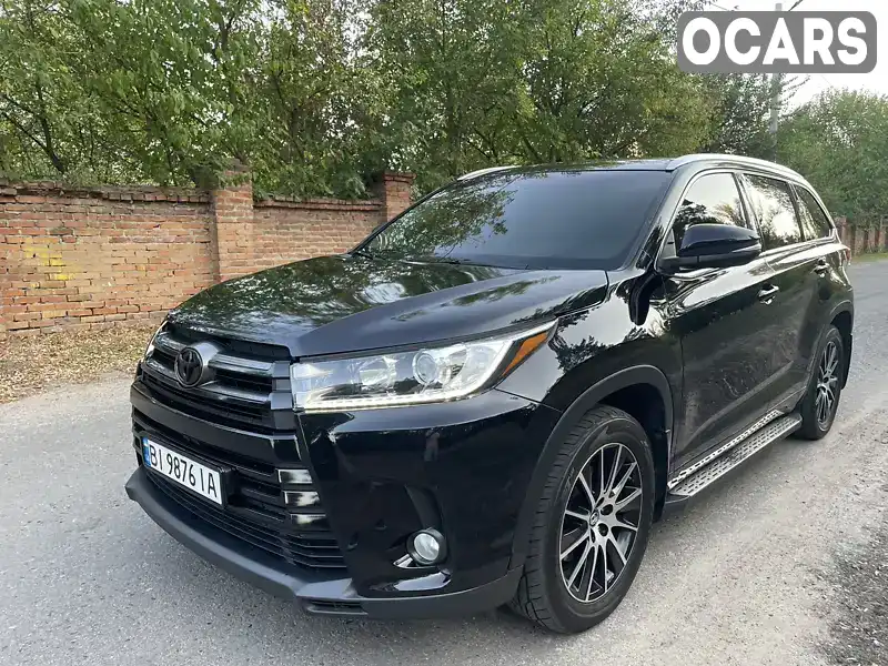 Позашляховик / Кросовер Toyota Highlander 2019 3.46 л. Автомат обл. Полтавська, Кременчук - Фото 1/21