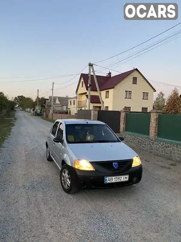 Седан Dacia Logan 2007 1.39 л. Ручная / Механика обл. Житомирская, Житомир - Фото 1/16