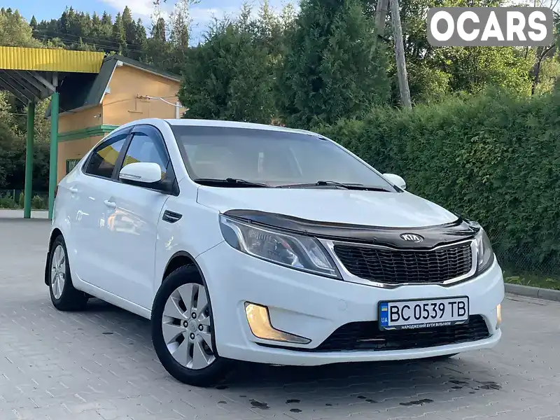 Седан Kia Rio 2013 1.6 л. Ручная / Механика обл. Львовская, Сколе - Фото 1/21