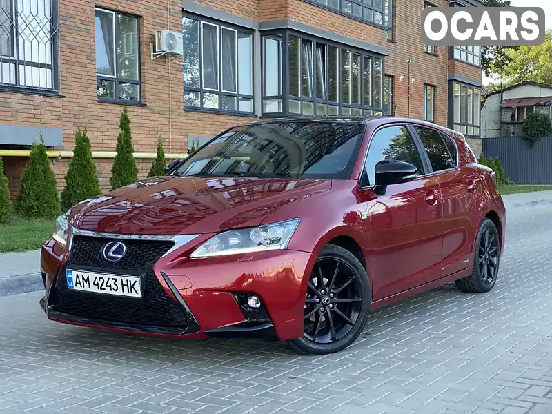 Хэтчбек Lexus CT 2013 1.8 л. Вариатор обл. Киевская, Киев - Фото 1/21