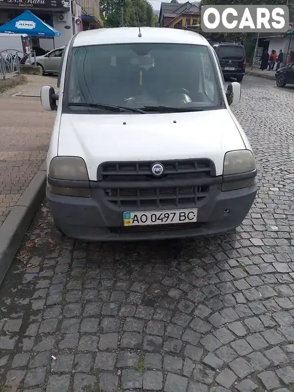 Минивэн Fiat Doblo 2005 1.3 л. Ручная / Механика обл. Закарпатская, Хуст - Фото 1/3