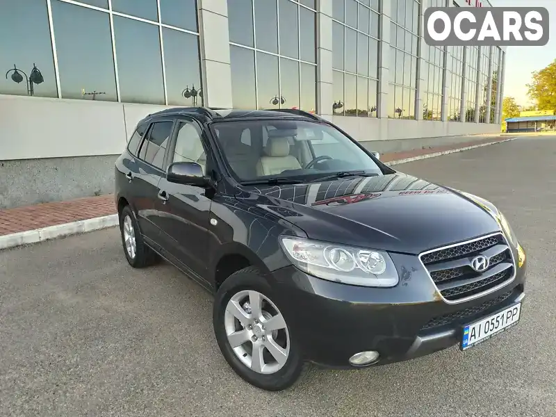 Позашляховик / Кросовер Hyundai Santa FE 2008 2.19 л. Автомат обл. Київська, Біла Церква - Фото 1/21