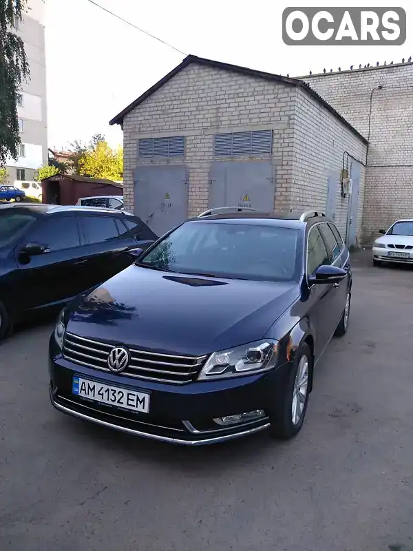 Універсал Volkswagen Passat 2013 2 л. Ручна / Механіка обл. Житомирська, Бердичів - Фото 1/21