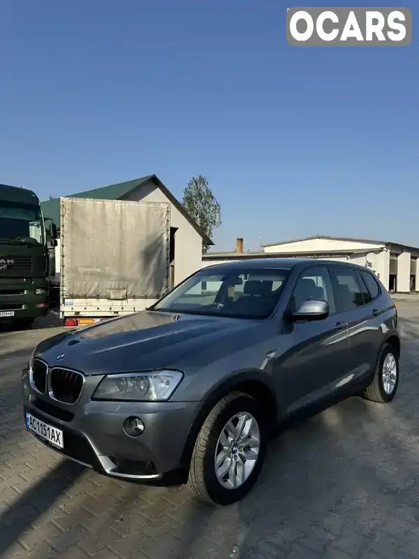 Позашляховик / Кросовер BMW X3 2012 2 л. Автомат обл. Волинська, Любомль - Фото 1/16