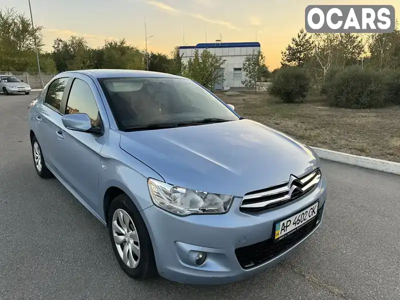 Седан Citroen C-Elysee 2013 1.2 л. Ручна / Механіка обл. Запорізька, Запоріжжя - Фото 1/21