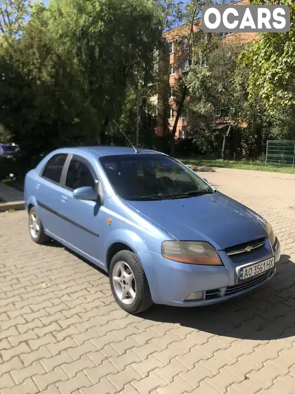 Седан Chevrolet Kalos 2005 1.4 л. Ручна / Механіка обл. Закарпатська, Ужгород - Фото 1/15