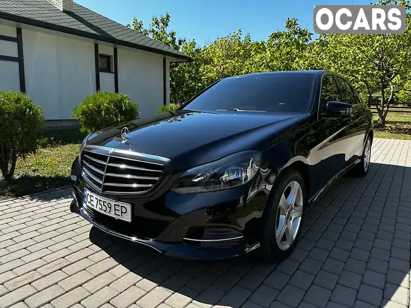 Седан Mercedes-Benz E-Class 2014 2.14 л. Автомат обл. Чернівецька, Чернівці - Фото 1/16