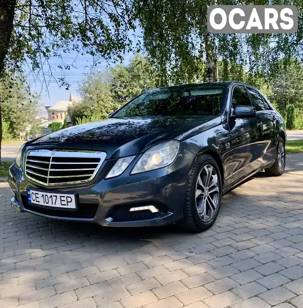 Седан Mercedes-Benz E-Class 2010 2.2 л. Автомат обл. Чернівецька, Чернівці - Фото 1/21