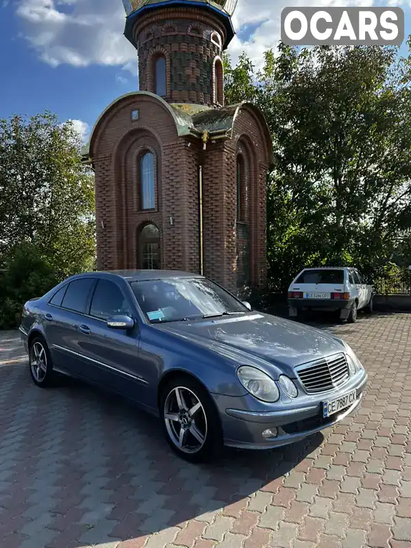 Седан Mercedes-Benz E-Class 2004 3.2 л. Автомат обл. Чернівецька, Чернівці - Фото 1/21