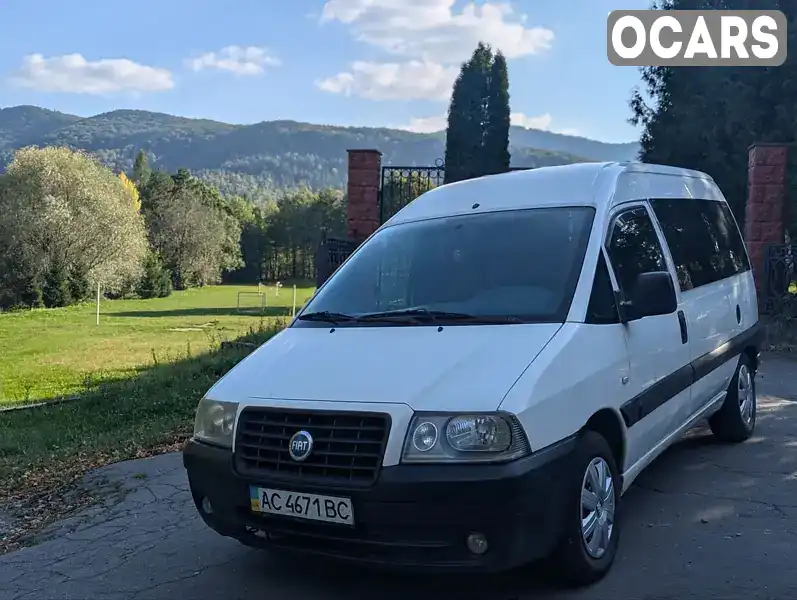 Мінівен Fiat Scudo 2005 2 л. Ручна / Механіка обл. Рівненська, Здолбунів - Фото 1/21