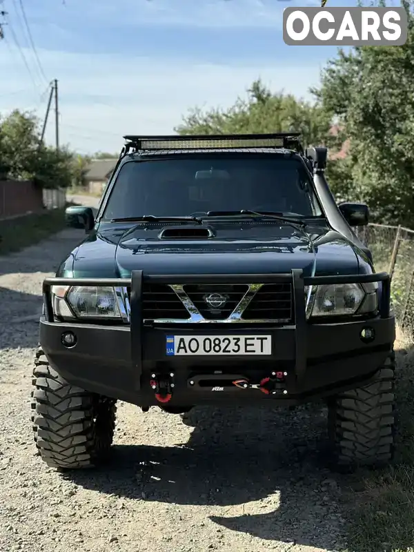 Позашляховик / Кросовер Nissan Patrol 1999 2.8 л. Ручна / Механіка обл. Закарпатська, Рахів - Фото 1/11