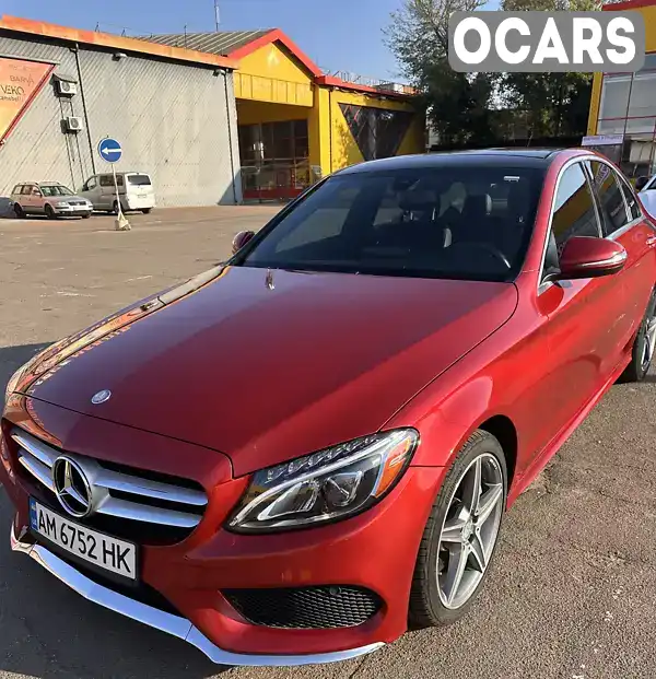 Седан Mercedes-Benz C-Class 2015 1.99 л. Автомат обл. Житомирська, Житомир - Фото 1/17