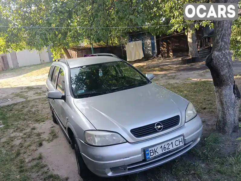 Универсал Opel Astra 2002 2 л. Ручная / Механика обл. Ровенская, Дубно - Фото 1/21