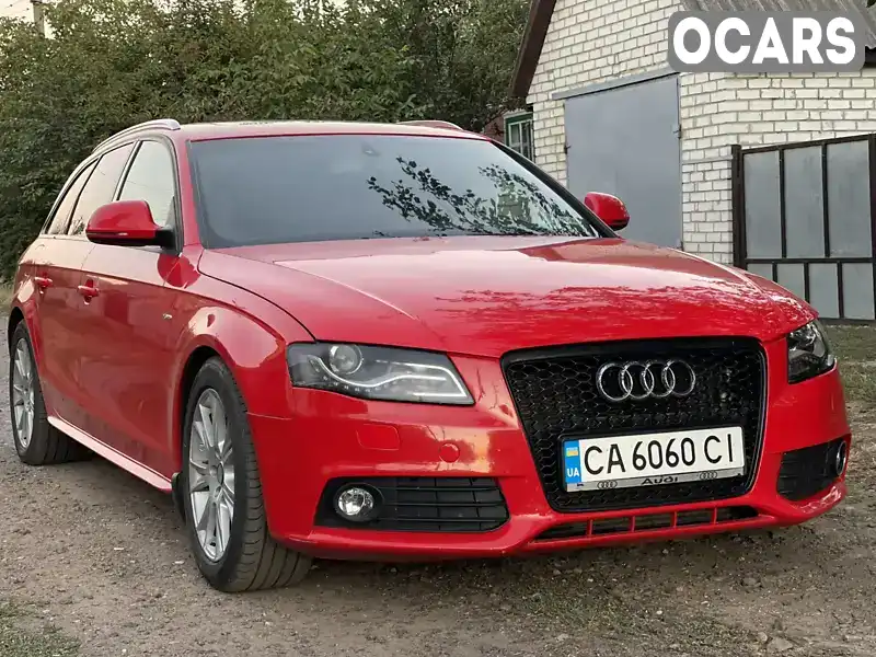 Универсал Audi A4 2008 1.98 л. Ручная / Механика обл. Черкасская, Каменка - Фото 1/21