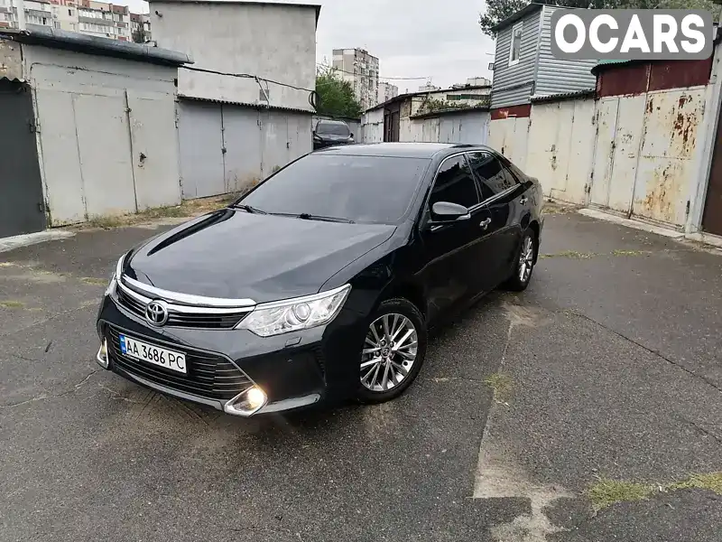 Седан Toyota Camry 2016 2.49 л. Автомат обл. Київська, Київ - Фото 1/21