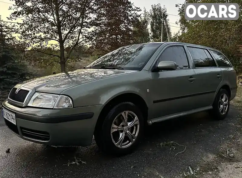 Універсал Skoda Octavia 2002 1.78 л. Ручна / Механіка обл. Київська, Вишневе - Фото 1/15