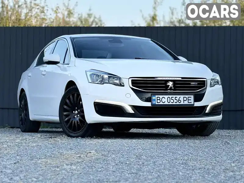 Седан Peugeot 508 2015 1.56 л. Ручная / Механика обл. Львовская, Самбор - Фото 1/21