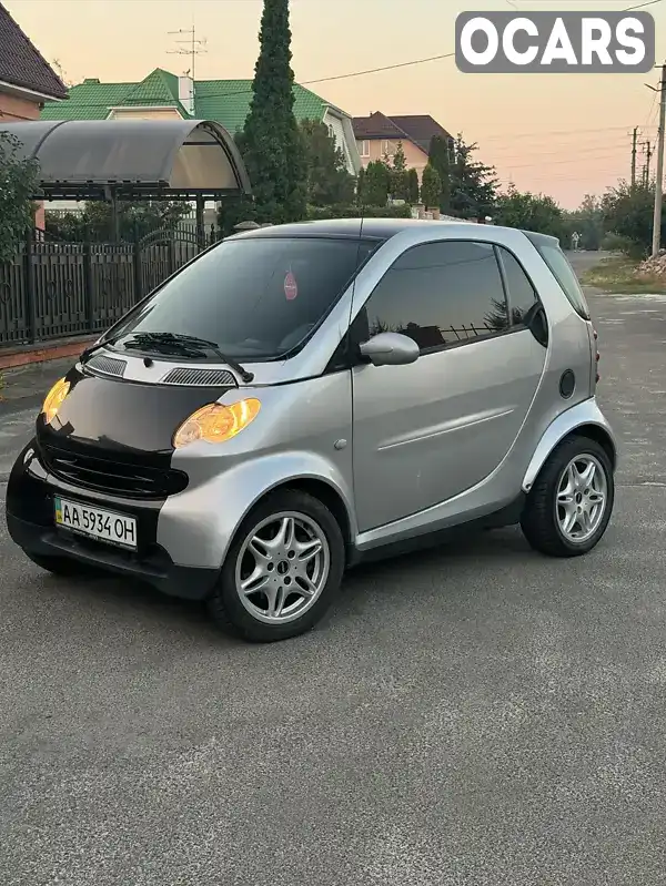 Купе Smart Fortwo 2002 0.6 л. Робот обл. Киевская, Киев - Фото 1/9