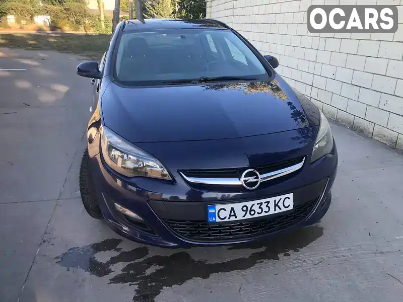 Универсал Opel Astra 2015 1.6 л. Ручная / Механика обл. Черкасская, Черкассы - Фото 1/7