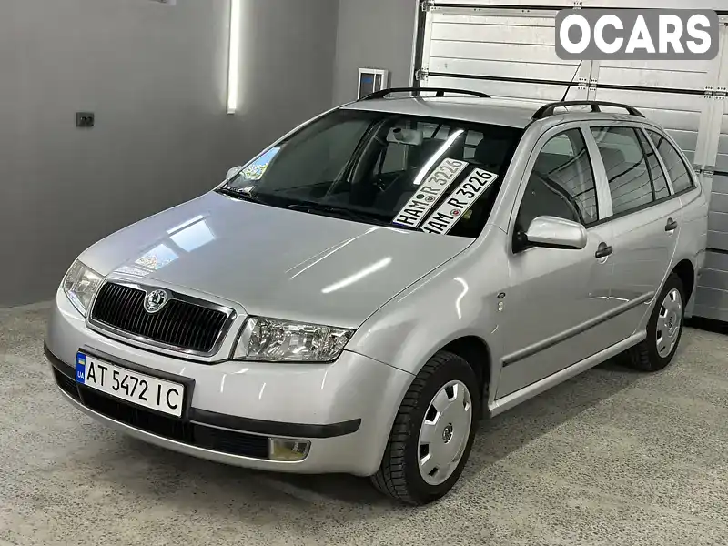 Универсал Skoda Fabia 2001 1.4 л. Автомат обл. Ивано-Франковская, Надворная - Фото 1/21