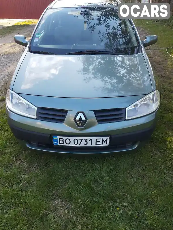 Хэтчбек Renault Megane 2004 1.6 л. Автомат обл. Тернопольская, Залещики - Фото 1/21