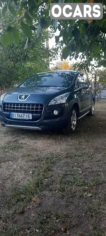 Позашляховик / Кросовер Peugeot 3008 2010 2 л. Автомат обл. Полтавська, Оржиця - Фото 1/9