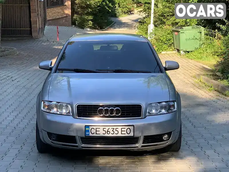 Седан Audi A4 2003 1.78 л. Ручна / Механіка обл. Чернівецька, Чернівці - Фото 1/16