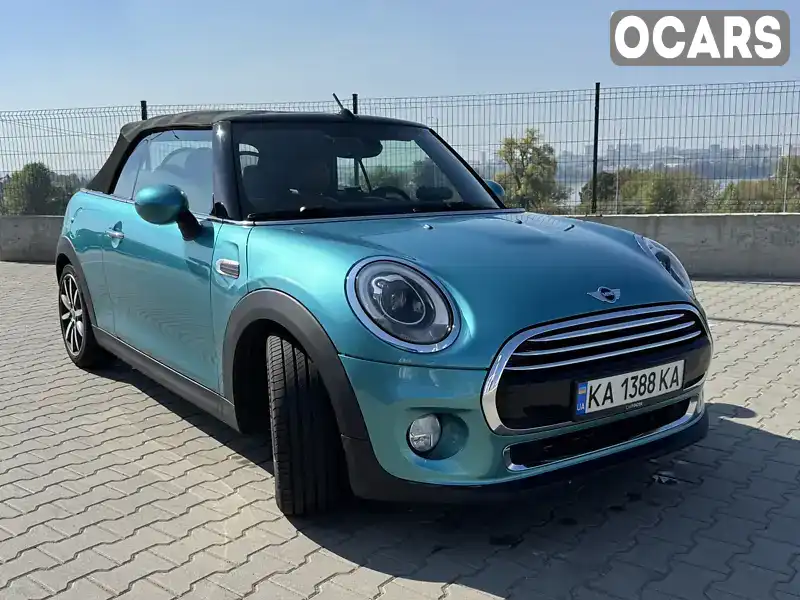 Кабриолет MINI Convertible 2016 1.5 л. Автомат обл. Киевская, Киев - Фото 1/11