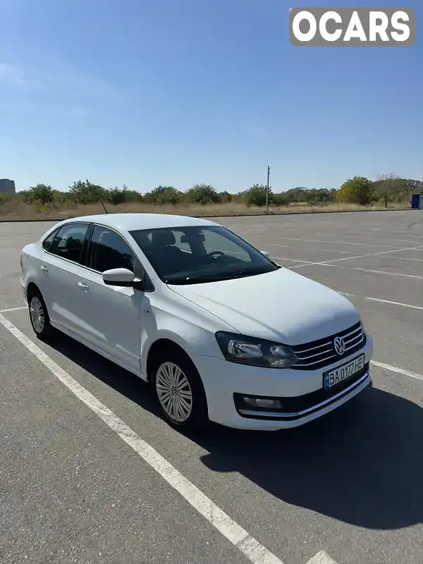 Седан Volkswagen Polo 2016 1.6 л. Автомат обл. Кировоградская, Кропивницкий (Кировоград) - Фото 1/18