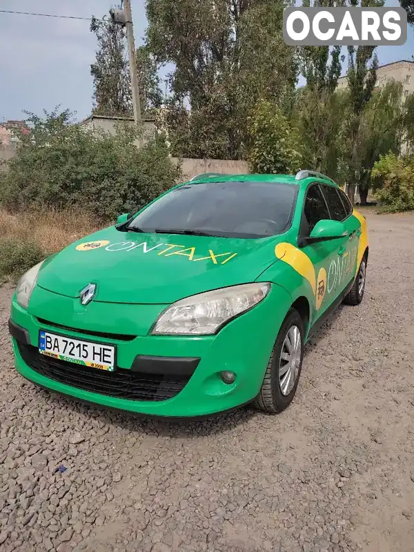 Універсал Renault Megane 2009 1.6 л. Ручна / Механіка обл. Кіровоградська, Олександрія - Фото 1/5