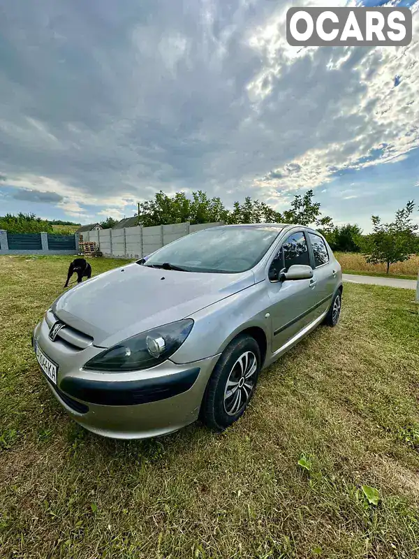 Хэтчбек Peugeot 307 2001 2 л. Ручная / Механика обл. Черкасская, Лысянка - Фото 1/4