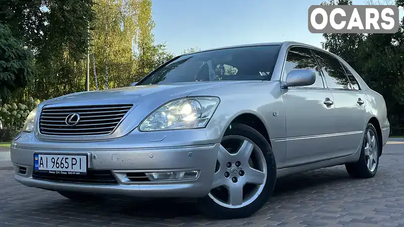 Седан Lexus LS 2004 4.29 л. обл. Київська, Бровари - Фото 1/21