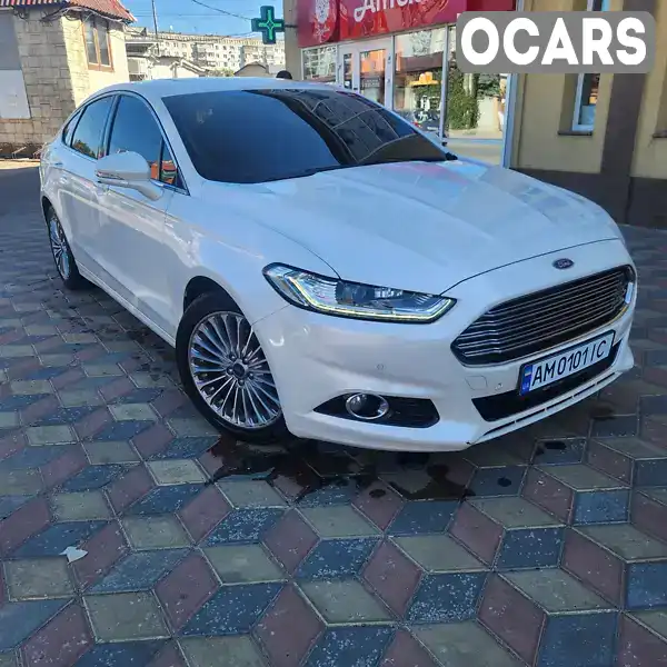 Седан Ford Mondeo 2015 2 л. Автомат обл. Житомирская, Житомир - Фото 1/21