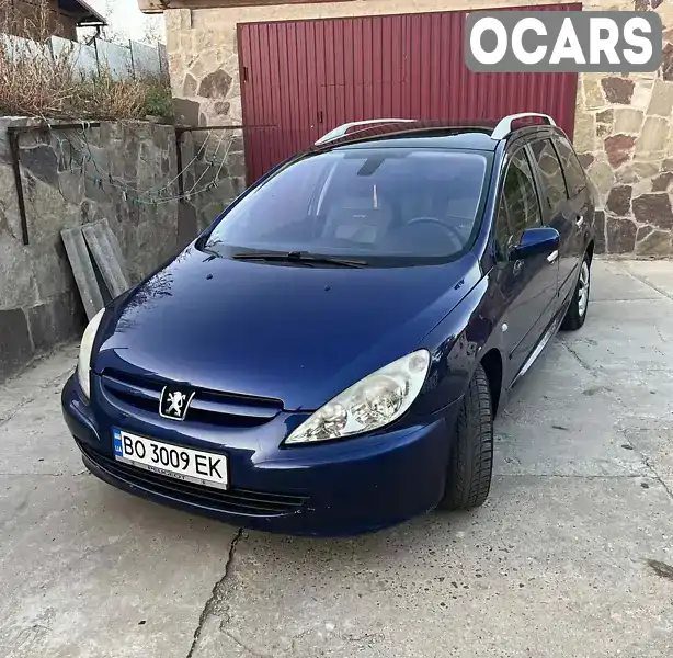 Универсал Peugeot 307 2002 1.59 л. Автомат обл. Тернопольская, Бучач - Фото 1/16