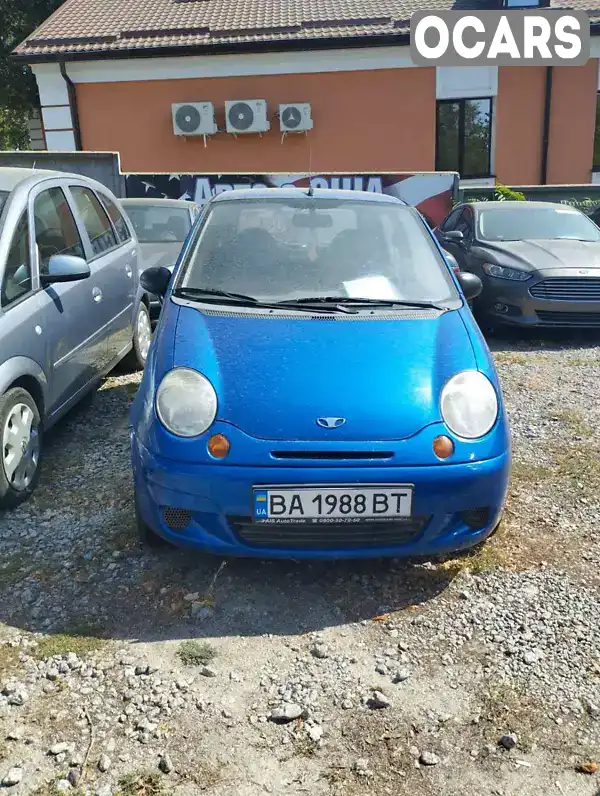 Хэтчбек Daewoo Matiz 2012 1 л. Ручная / Механика обл. Кировоградская, Кропивницкий (Кировоград) - Фото 1/8