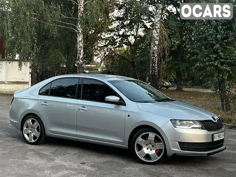 Ліфтбек Skoda Rapid 2013 1.6 л. Ручна / Механіка обл. Київська, Біла Церква - Фото 1/9