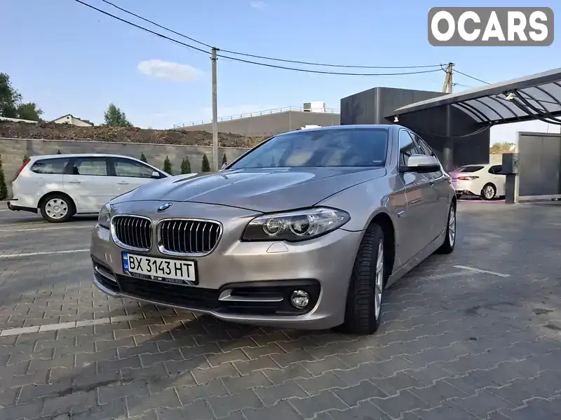 Седан BMW 5 Series 2016 2 л. Автомат обл. Хмельницкая, Хмельницкий - Фото 1/21