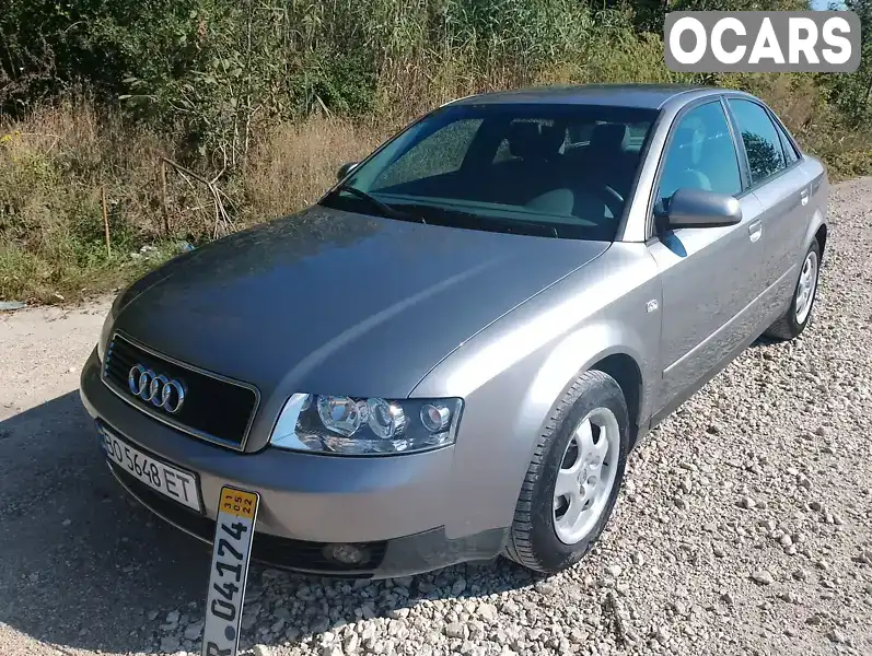 Седан Audi A4 2003 1.6 л. Ручная / Механика обл. Тернопольская, Тернополь - Фото 1/21