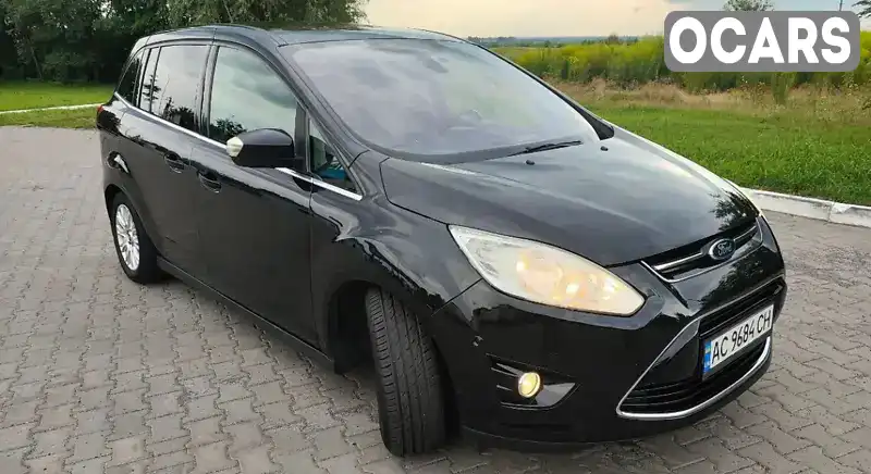 Мінівен Ford Grand C-Max 2012 1.56 л. Ручна / Механіка обл. Волинська, Луцьк - Фото 1/17