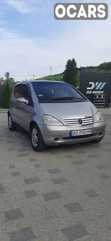 Хэтчбек Mercedes-Benz A-Class 1998 1.6 л. Ручная / Механика обл. Закарпатская, Ужгород - Фото 1/20