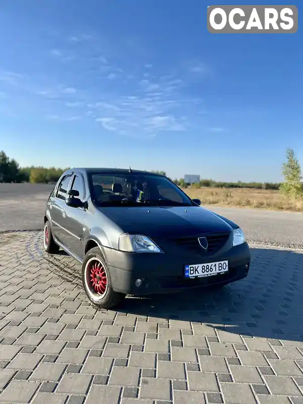 Седан Dacia Logan 2008 1.4 л. Ручна / Механіка обл. Рівненська, Дубровиця - Фото 1/8