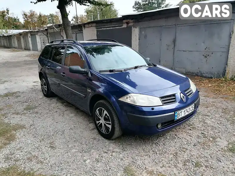 Універсал Renault Megane 2004 1.46 л. Ручна / Механіка обл. Харківська, Харків - Фото 1/18