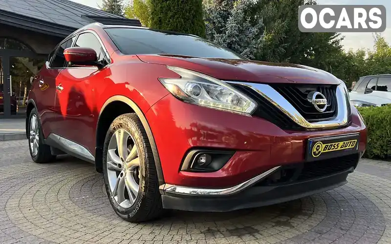 Позашляховик / Кросовер Nissan Murano 2016 3.5 л. Варіатор обл. Львівська, Львів - Фото 1/21