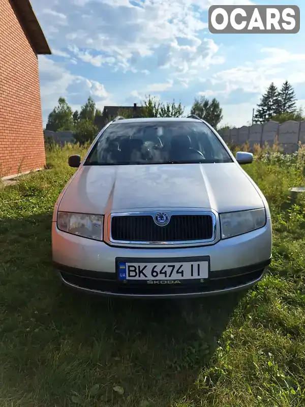 Універсал Skoda Fabia 2004 1.39 л. Ручна / Механіка обл. Рівненська, Рівне - Фото 1/13